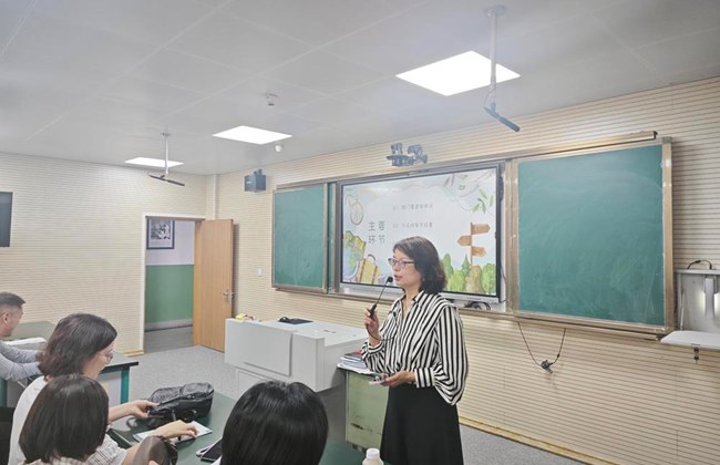 课标·教材·教学——初中语文骨干教师共同体参加苏州工业园区-泰州市海陵区跨学科学习实践交流研讨