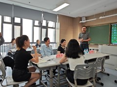 跨界融合 人文生长 ——苏皖两地跨区域联合教研活动在景城学校举行