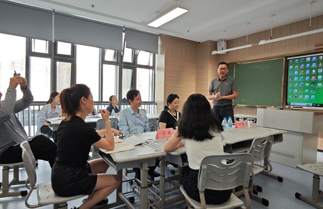 跨界融合 人文生长 ——苏皖两地跨区域联合教研活动在景城学校举行